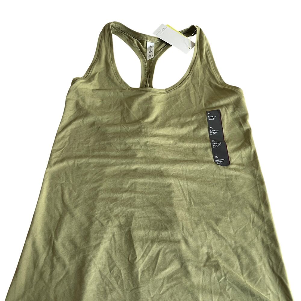 All in Motion Women's Olive Green Essential Racerback Tank Top - Size XL - NWT